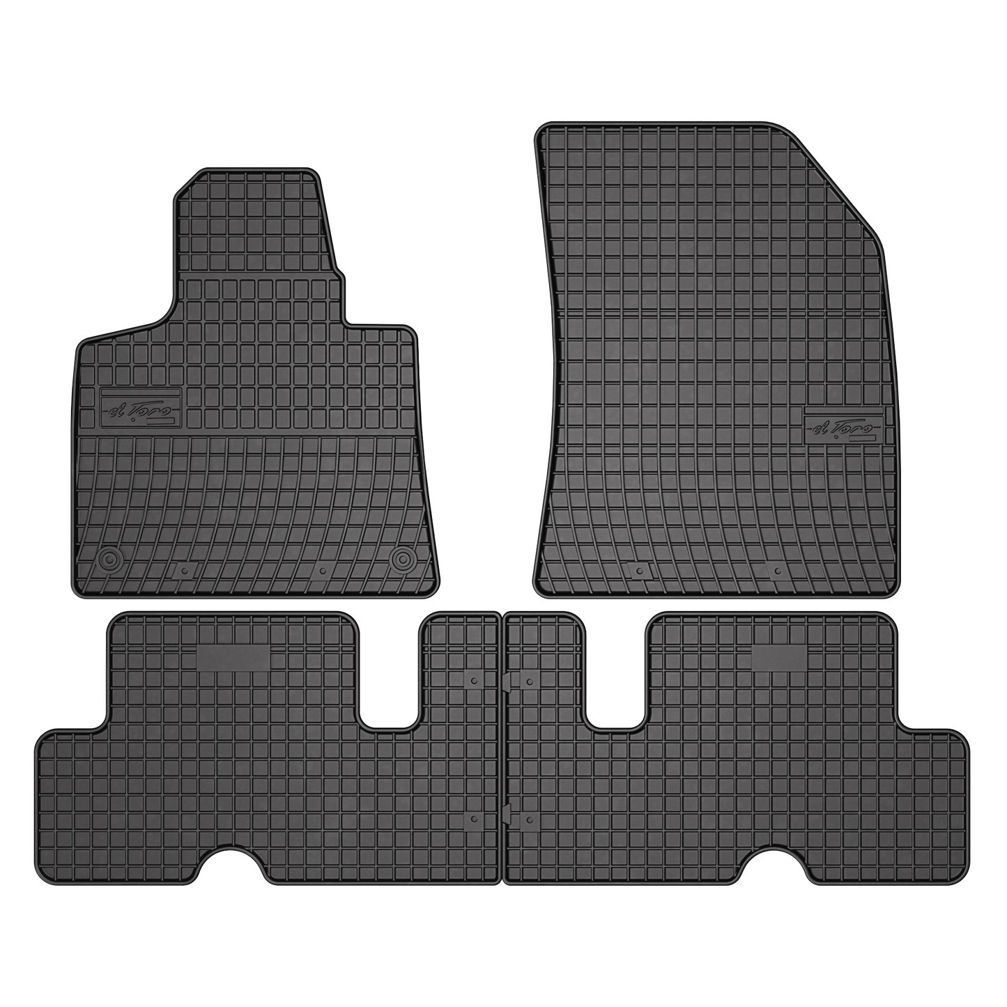 Covorase Cauciuc Compatibile Citroen C4 Grand Picasso 2013-2022 / Picasso 2013-2022 / C4 Spacetourer 2018-Prezent