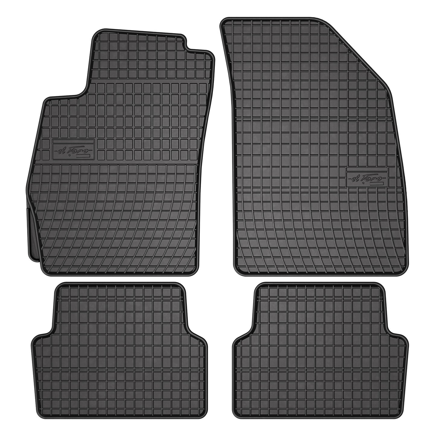 Covorase Cauciuc Compatibile Chevrolet Aveo II T300 2011-2020