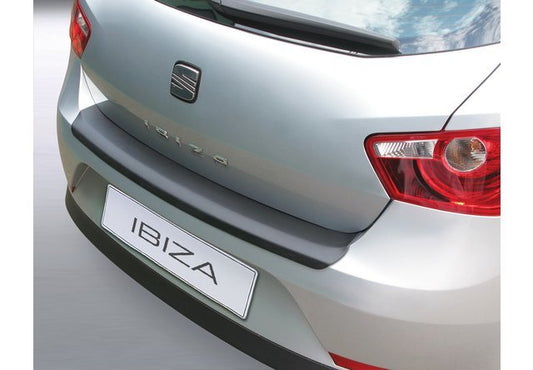 Protectie Bara Spate Compatibila Seat Ibiza IV 2008-2012 Hatchback (Negru)