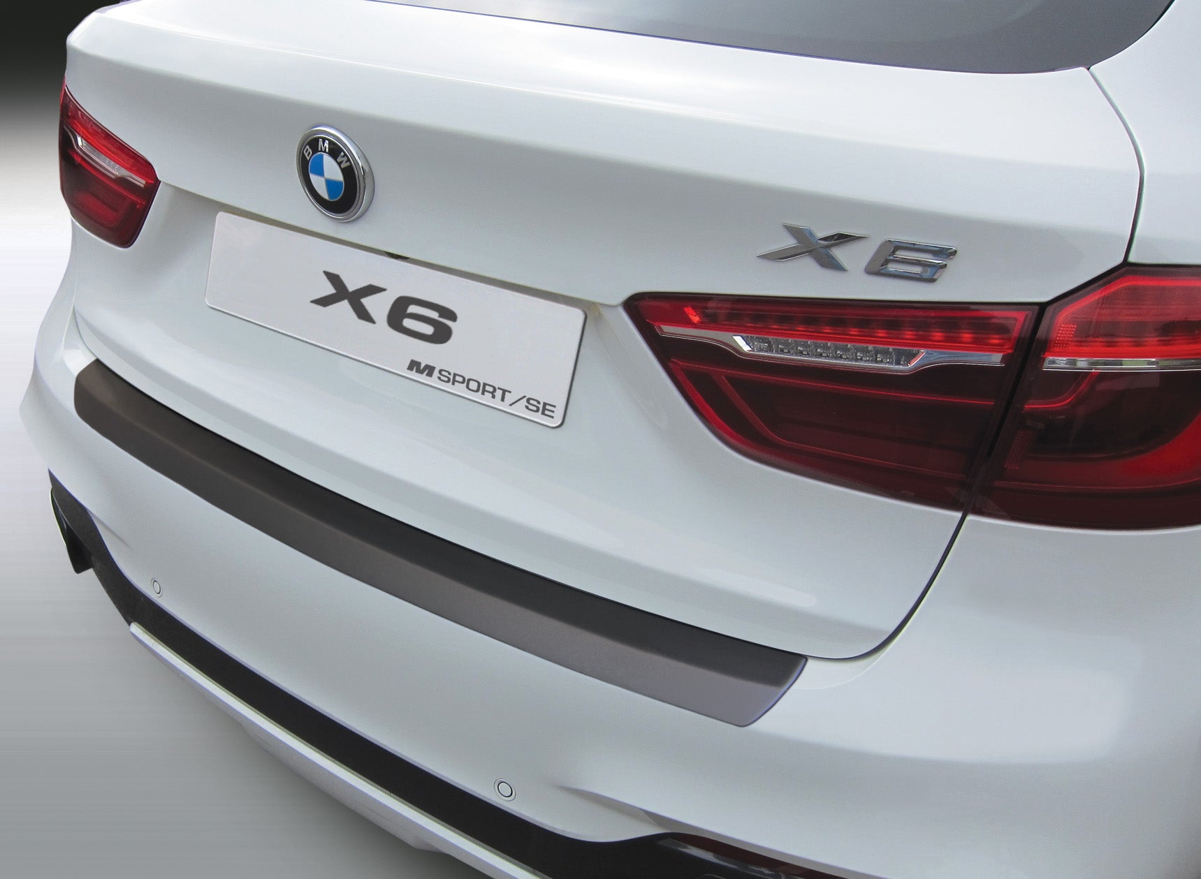 Protectie Bara Spate Compatibila Bmw X6 F16 2014-2019 SUV (Negru)